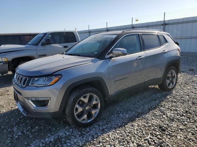 3C4NJDCB6KT817910 - 2019 JEEP COMPASS LIMITED SILVER photo 1