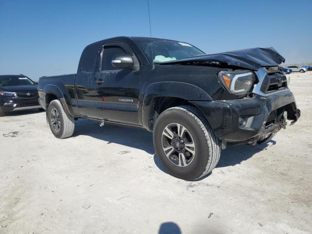 5TFTX4GN2EX036840 - 2014 TOYOTA TACOMA PRERUNNER ACCESS CAB BLACK photo 4