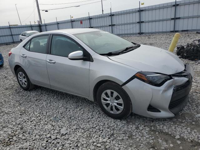 5YFBURHE8KP913440 - 2019 TOYOTA COROLLA L SILVER photo 4