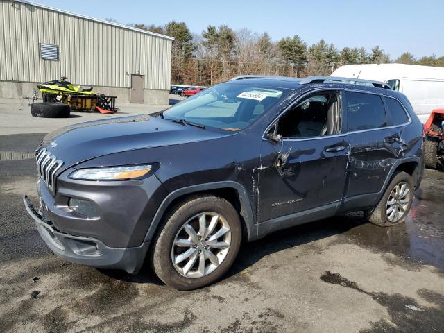 1C4PJMDS7FW682167 - 2015 JEEP CHEROKEE LIMITED GRAY photo 1