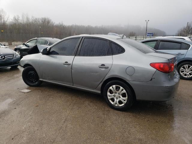 KMHDU4AD0AU138318 - 2010 HYUNDAI ELANTRA BLUE GRAY photo 2