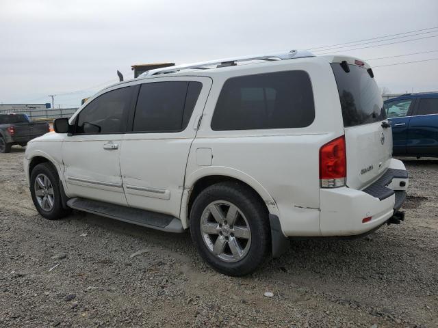 5N1AA0NE6CN614897 - 2012 NISSAN ARMADA SV WHITE photo 2