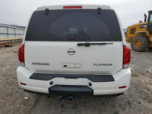 5N1AA0NE6CN614897 - 2012 NISSAN ARMADA SV WHITE photo 6