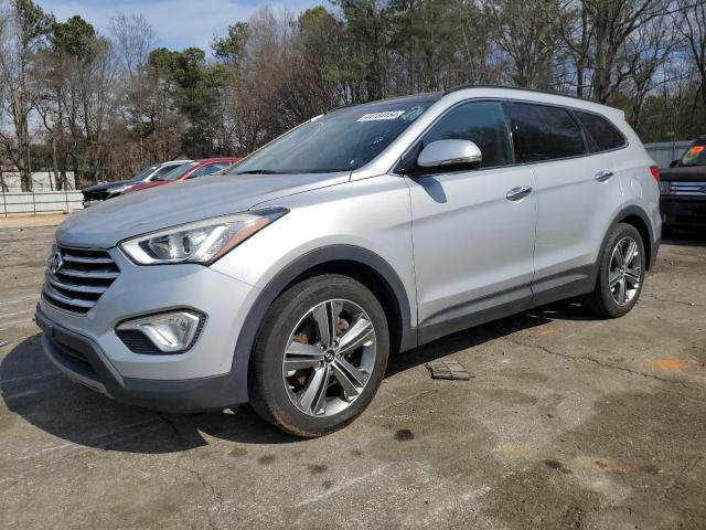 KM8SR4HF0FU119257 - 2015 HYUNDAI SANTA FE GLS SILVER photo 1