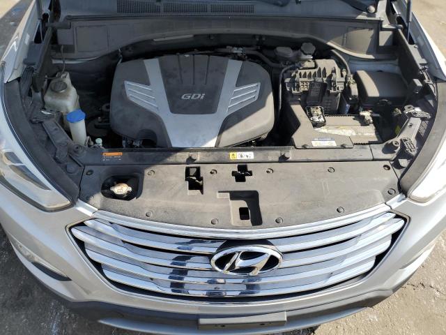 KM8SR4HF0FU119257 - 2015 HYUNDAI SANTA FE GLS SILVER photo 12