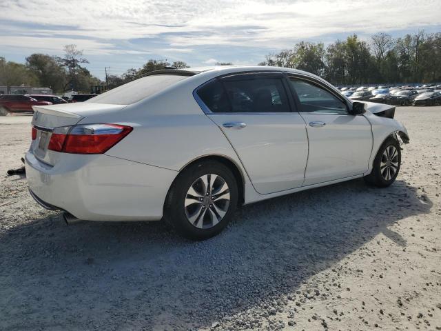 1HGCR2F35EA156988 - 2014 HONDA ACCORD LX WHITE photo 3