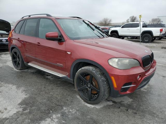 5UXZV8C55BL421744 - 2011 BMW X5 XDRIVE50I RED photo 4