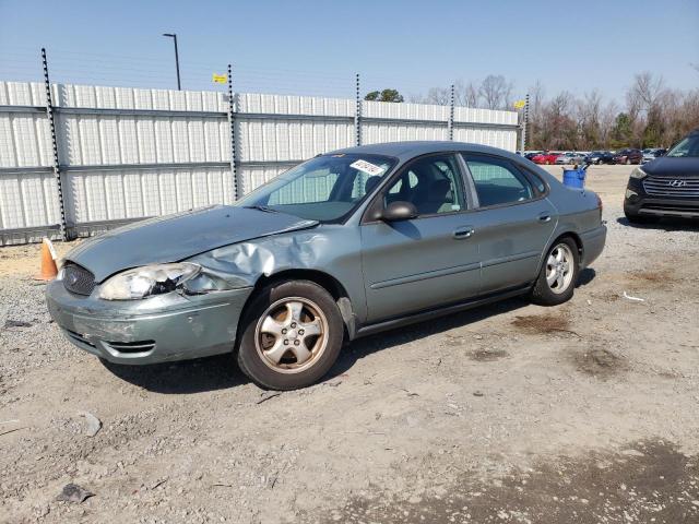 1FAFP53U96A144527 - 2006 FORD TAURUS SE BLUE photo 1