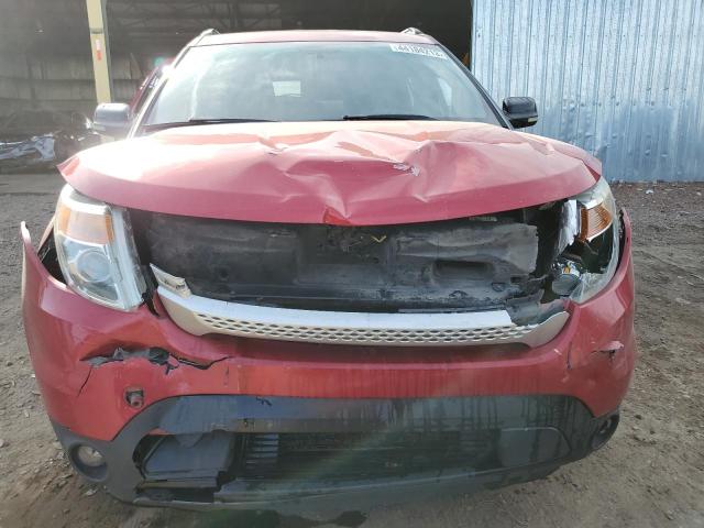 1FMHK7D88CGA25824 - 2012 FORD EXPLORER XLT RED photo 5