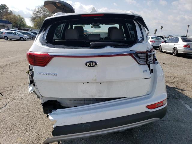 KNDPN3AC9K7538815 - 2019 KIA SPORTAGE EX WHITE photo 6