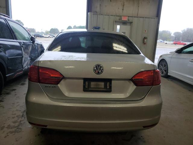 3VW2K7AJ7EM320517 - 2014 VOLKSWAGEN JETTA BASE SILVER photo 6