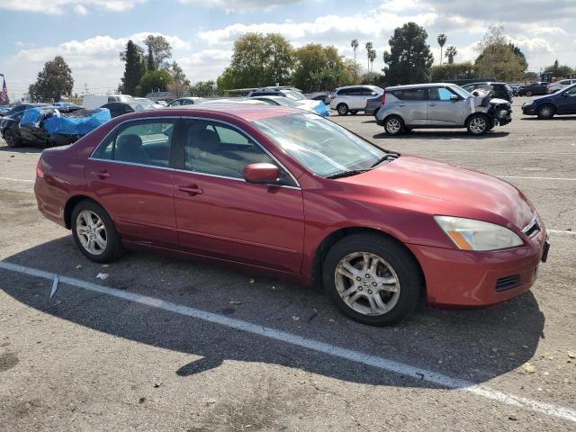 1HGCM56396A139404 - 2006 HONDA ACCORD SE RED photo 4