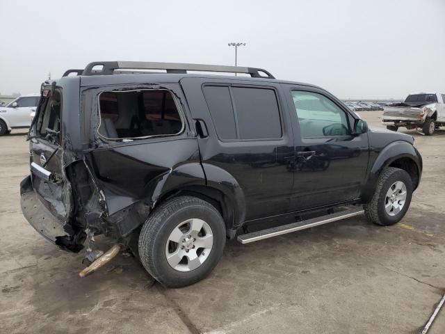 5N1AR18U68C621076 - 2008 NISSAN PATHFINDER S BLACK photo 3