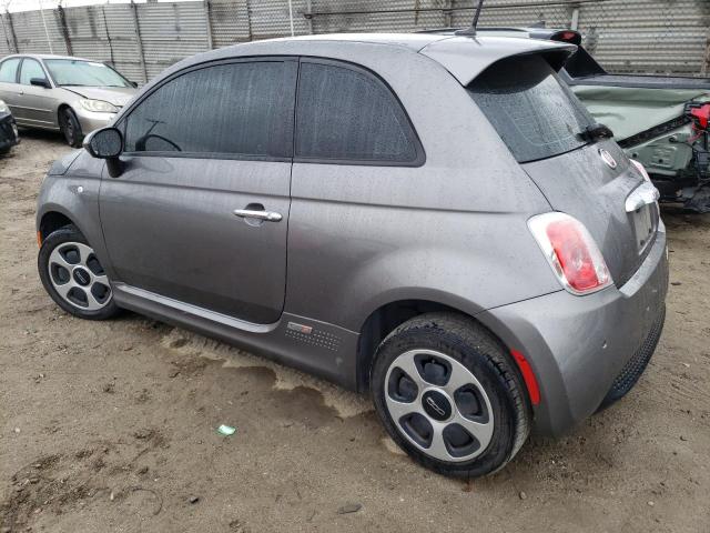 3C3CFFGE3DT744804 - 2013 FIAT 500 ELECTRIC GRAY photo 2