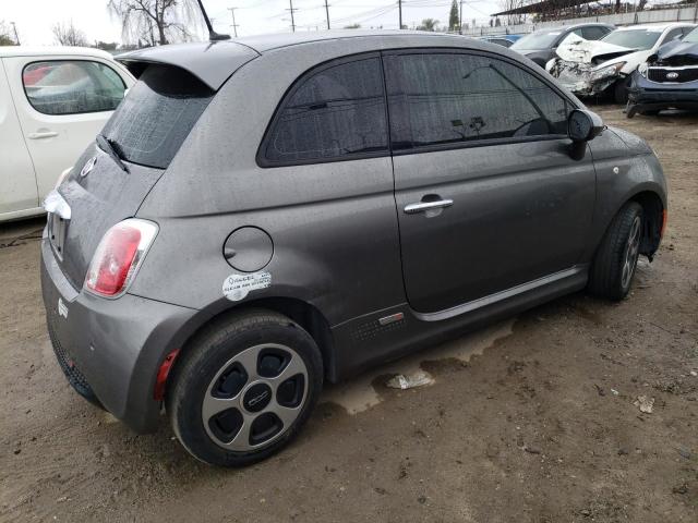 3C3CFFGE3DT744804 - 2013 FIAT 500 ELECTRIC GRAY photo 3