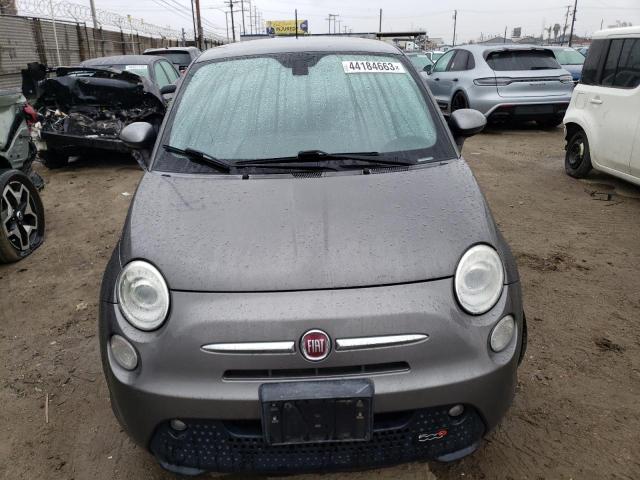 3C3CFFGE3DT744804 - 2013 FIAT 500 ELECTRIC GRAY photo 5