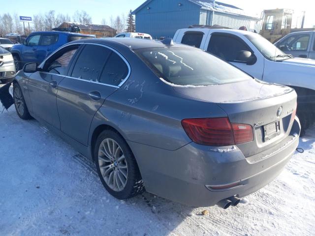 WBA5A7C53ED620292 - 2014 BMW 528 XI GRAY photo 2