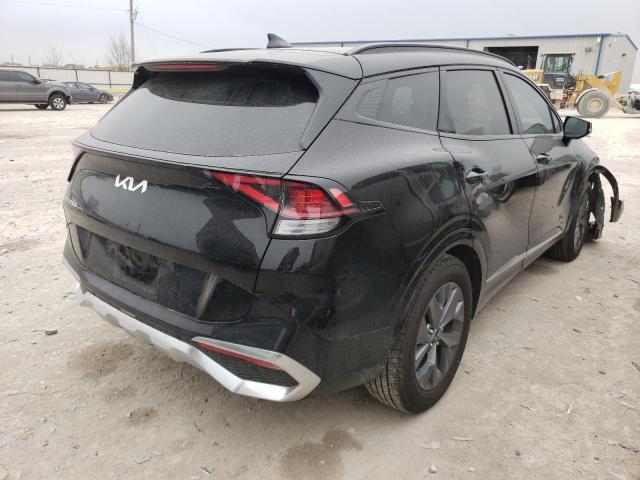 5XYK43AF0PG072418 - 2023 KIA SPORTAGE SX BLACK photo 3