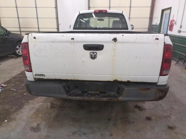 1D7HA16P46J232104 - 2006 DODGE RAM 1500 ST WHITE photo 10