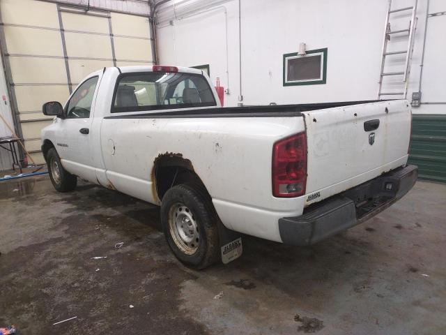 1D7HA16P46J232104 - 2006 DODGE RAM 1500 ST WHITE photo 2