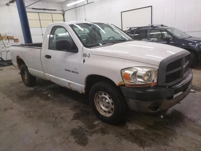 1D7HA16P46J232104 - 2006 DODGE RAM 1500 ST WHITE photo 4