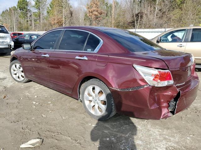 1HGCP367X8A075679 - 2008 HONDA ACCORD EX BURGUNDY photo 2