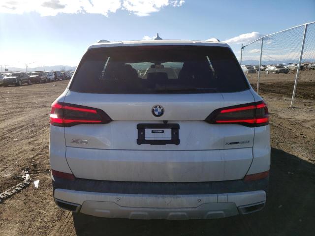 5UXCR6C02N9M70968 - 2022 BMW X5 XDRIVE40I WHITE photo 6
