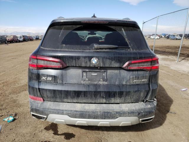 5UXCR6C04N9L67664 - 2022 BMW X5 XDRIVE40I BLACK photo 6