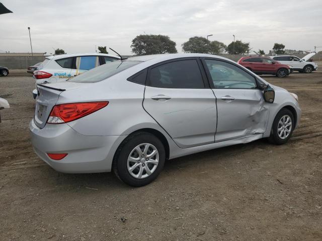 KMHCT4AE3EU679537 - 2014 HYUNDAI ACCENT GLS SILVER photo 3