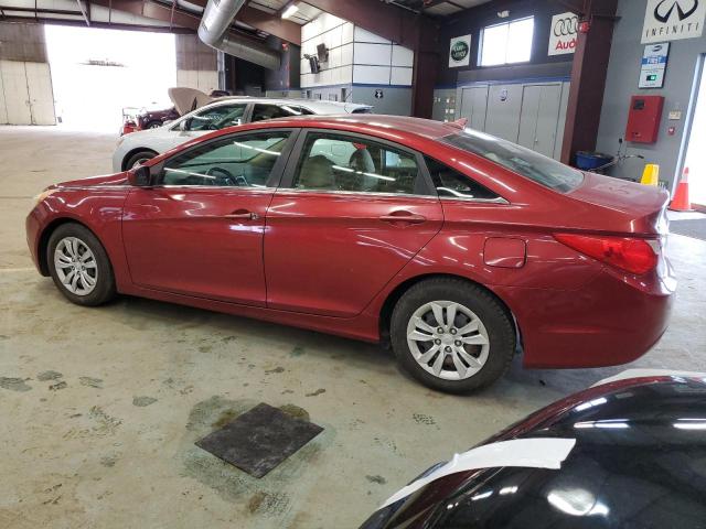 5NPEB4ACXBH062270 - 2011 HYUNDAI SONATA GLS RED photo 2