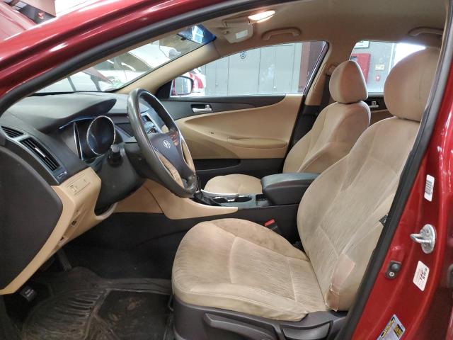 5NPEB4ACXBH062270 - 2011 HYUNDAI SONATA GLS RED photo 7