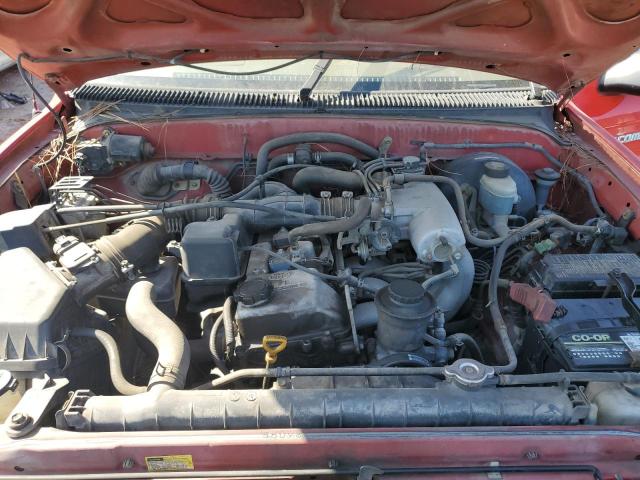 5TEWM72N43Z151752 - 2003 TOYOTA TACOMA XTRACAB RED photo 11