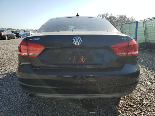 1VWAT7A34FC050966 - 2015 VOLKSWAGEN PASSAT S BLACK photo 6