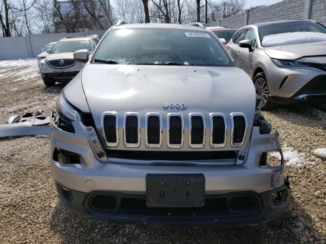 1C4PJMCB5EW230766 - 2014 JEEP CHEROKEE LATITUDE SILVER photo 5