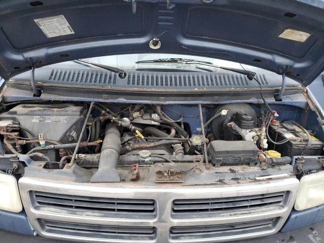 2B5WB35Z8VK547397 - 1997 DODGE RAM WAGON B3500 BLUE photo 7