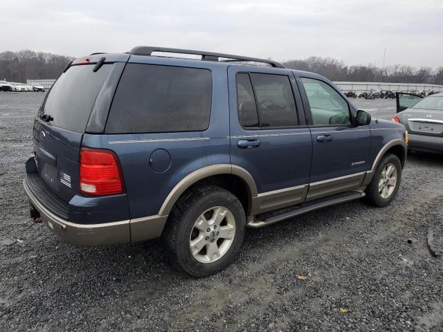 1FMZU74K64UB60636 - 2004 FORD EXPLORER EDDIE BAUER BLUE photo 3