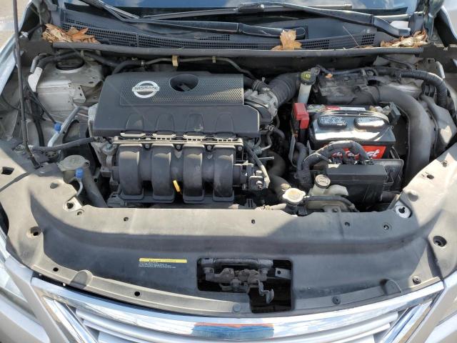 3N1AB7AP3FY242964 - 2015 NISSAN SENTRA S SILVER photo 11