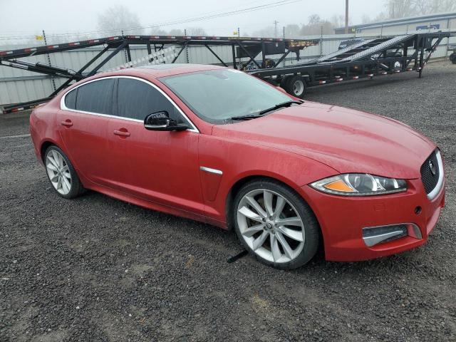 SAJWA0E76D8S66970 - 2013 JAGUAR XF RED photo 4