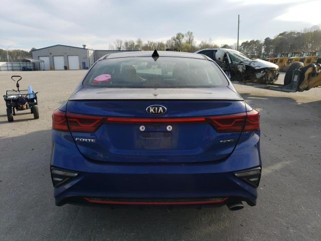 3KPF34AD4LE153146 - 2020 KIA FORTE GT LINE BLUE photo 6