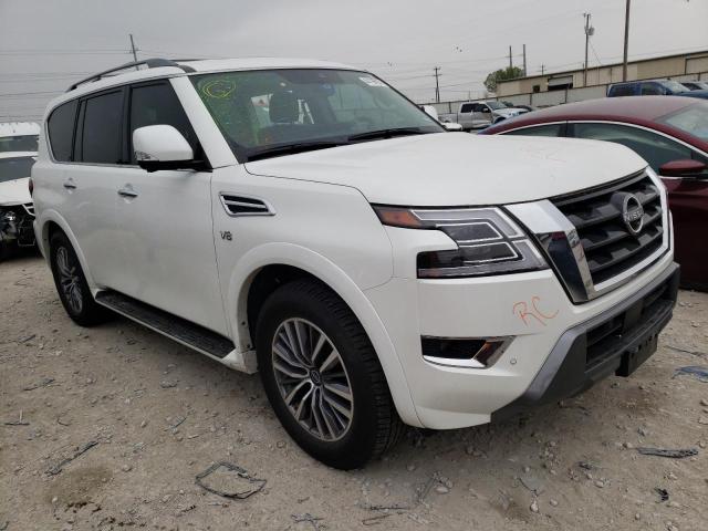 JN8AY2BA5N9392205 - 2022 NISSAN ARMADA SL WHITE photo 4