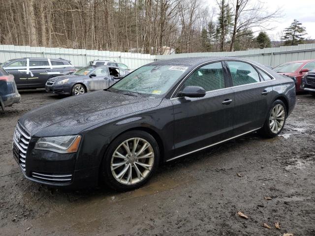 WAUAGAFD2DN032499 - 2013 AUDI A8 QUATTRO BLACK photo 1