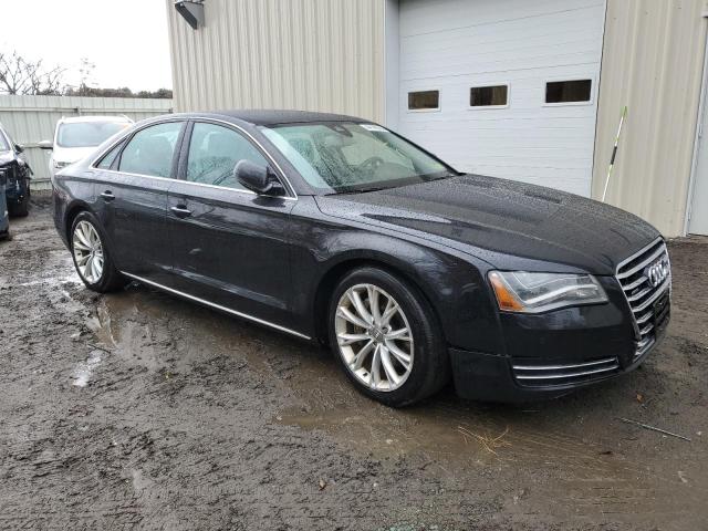 WAUAGAFD2DN032499 - 2013 AUDI A8 QUATTRO BLACK photo 4