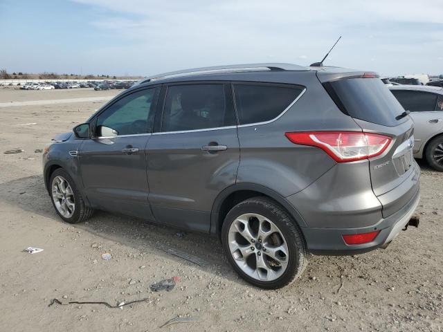 1FMCU0J92EUA02889 - 2014 FORD ESCAPE TITANIUM GRAY photo 2