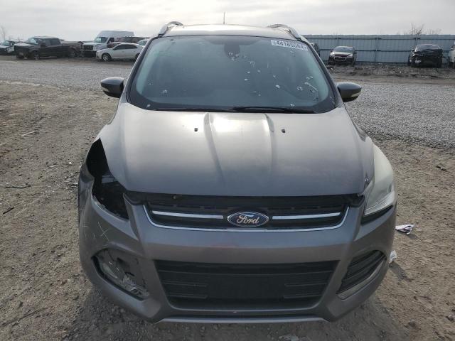 1FMCU0J92EUA02889 - 2014 FORD ESCAPE TITANIUM GRAY photo 5