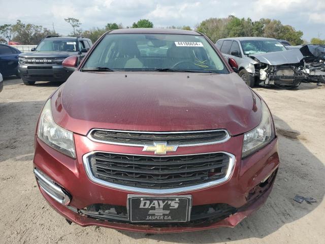 1G1PC5SB9F7271228 - 2015 CHEVROLET CRUZE LT RED photo 5