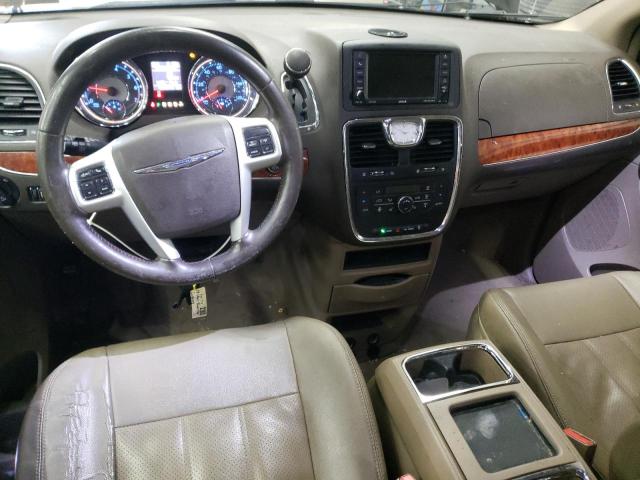 2C4RC1CG0FR698637 - 2015 CHRYSLER TOWN & COU TOURING L BLACK photo 8