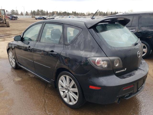 JM1BK34L681867708 - 2008 MAZDA SPEED 3 შავი ფოტო 2