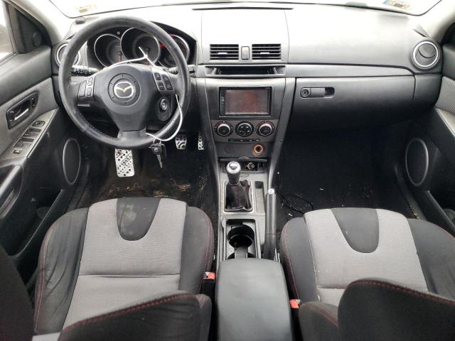 JM1BK34L681867708 - 2008 MAZDA SPEED 3 შავი ფოტო 8