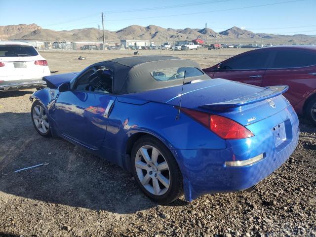 JN1AZ36A34T015000 - 2004 NISSAN 350Z ROADSTER BLUE photo 2