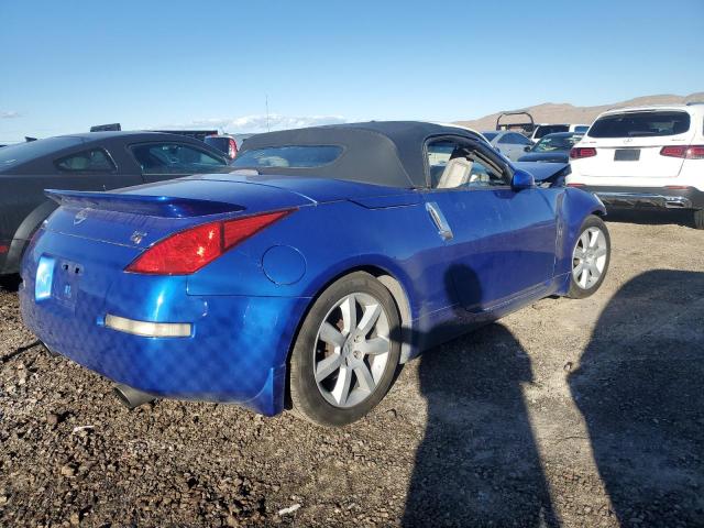 JN1AZ36A34T015000 - 2004 NISSAN 350Z ROADSTER BLUE photo 3